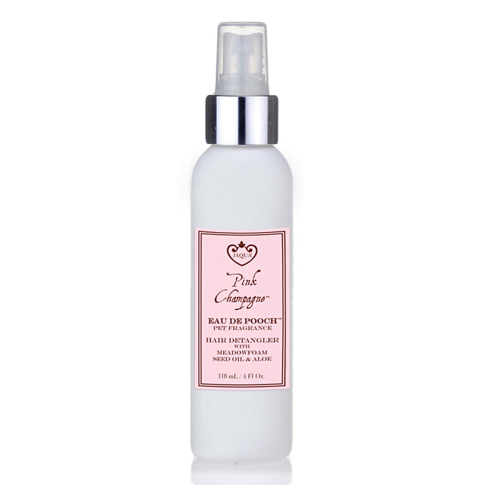 Pink Champagne Eau de Pooch Pet Fragrance and Hair Detangler Spray